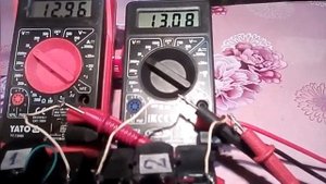 Самодельный контролёр переключения двух аккумуляторов от ВЧ генератора .