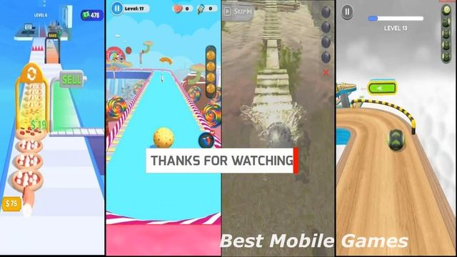 I Want Pizza vs Candy Ball Run vs Rollance vs Going Balls I All level gameplay Android, IOS смотреть онлайн
