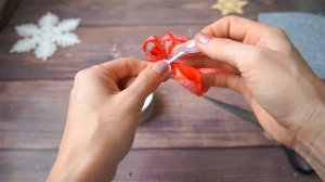 Елочная игрушка из сосновой шишки своими руками/новогодний декор из шишки