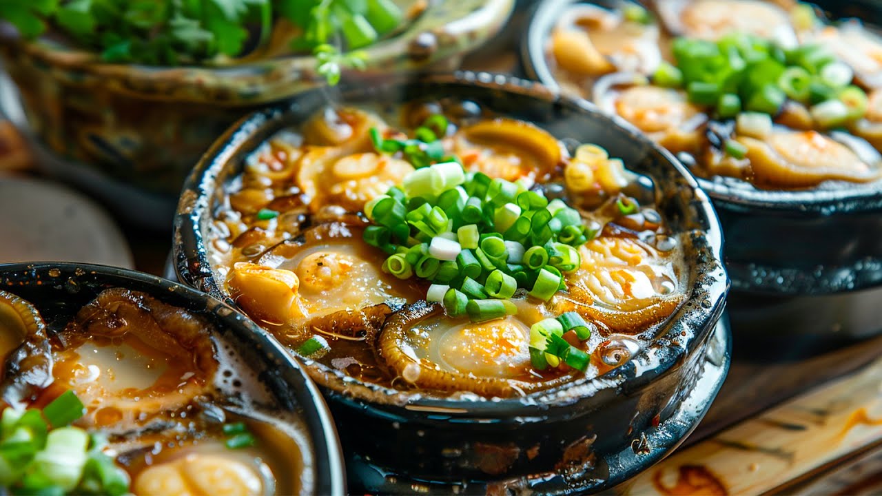 Вкусно и питательно! Вьетнамский суп из морского ушка продается 500 тарелками в день.