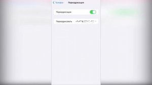 Как настроить переадресацию входящих вызовов на Айфоне