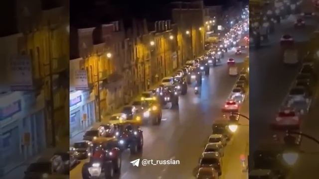 Протестующие фермеры заблокировали тракторами здание Европарламента в Брюсселе