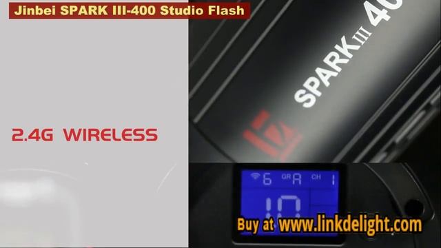 Jinbei SPARK III-400 Studio Flash Light 220V - www.linkdelight.com смотреть онлайн