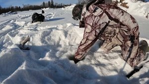 ЗИМНЯЯ РЫБАЛКА ПРИ -40° Горная Рыбалка на дальнем Востоке на реке Амур в январе.