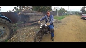 Мотоцикл Минск М1М 60 лет в гараже