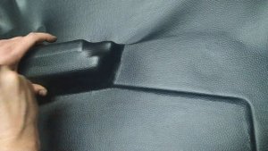 Каучуковым материалом перетяжка дверных карт мини ролик