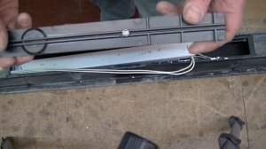 замена перегоревшего эпра, в балке JUWEL.