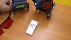 ЛАЗЕР! Уровень лазерный самовыравнивающийся DEKO LL57 SET 4