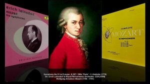 W.A, Mozart - Symphony No.31 in D major, K.297 (dir. Erich Leinsdorf , 1956)