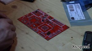 Complete PCB Hand Assembly (FPGA in BGA Package + reflow)
