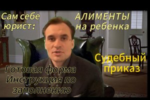 Алименты на ребенка Судебный приказ ФОРМА заявления Инструкция по подаче Подсудность