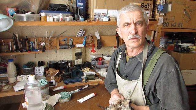 Таксидермия. Изготовление ушей. Хищники. смотреть онлайн