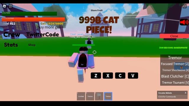 TREMOR UPDATE FOOTAGE | CAT PIECE смотреть онлайн