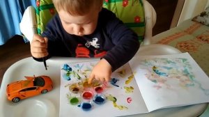 Рисуем красками