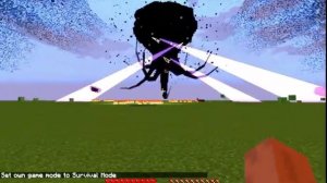 Wither Storm changing from phase 0 to phase 7 in Minecraft || Cracker's wither storm mod