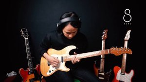 SIRE Electric Guitars Larry Carlton Signature Series S7 FM Play Along Demo