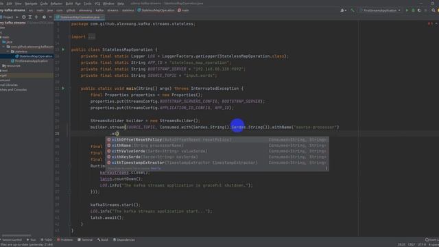 10 - The Ultimate Kafka Streams (3.x) : Real-time Data Processing- Map Operations смотреть онлайн