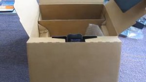 4K video camera. Unboxing Sony FDR AX100E