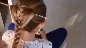 Как заплести объёмную косу