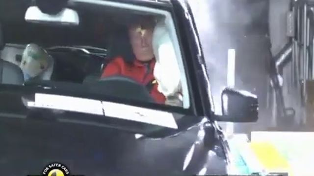 Краш-тест - Mercedes-Benz GLK 2010 (2009 E-NCAP) смотреть онлайн