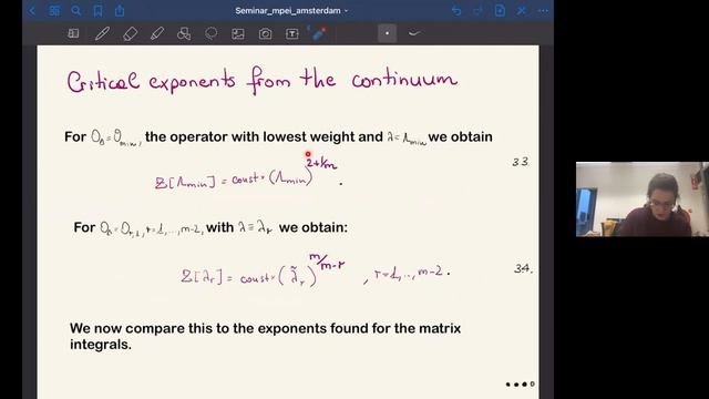 QGI Seminar: Beatrix Mühlmann "A multicritical landscape" смотреть онлайн