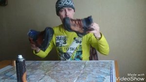 Пропитка треккинговой обуви из нубука и замшы. Защита от влаги