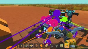 Туториал как построить простого трансформера в Scrap Mechanic.