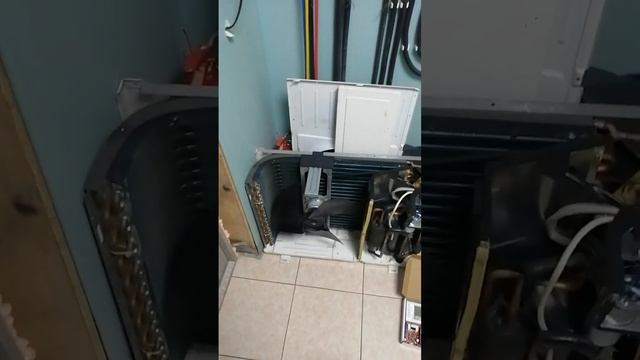 тепловой насос воздух вода кондиционер DEXP AC-CH12INV часть 3