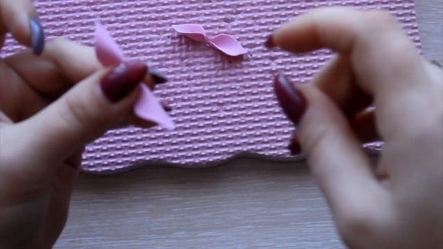 ЦВЕТЫ ИЗ ФОМА СВОИМИ РУКАМИ. ДЕКОР. СКРАПБУКИНГ.mp4 смотреть онлайн