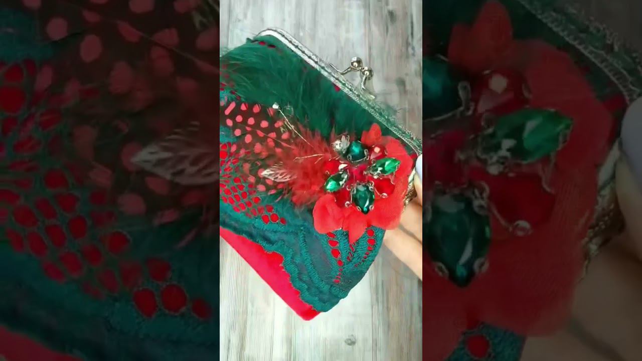 Косметичка #косметичка # #сумочкасфермуаром #подарокна8марта смотреть онлайн