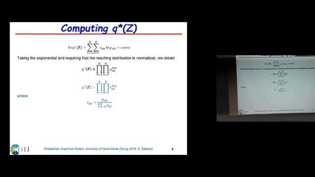 Lecture 17: Variational Algorithms for Approximate Bayesian Inference: Linear Regression смотреть онлайн