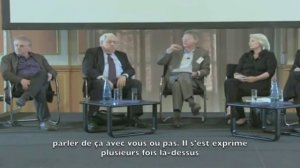 Daniel Cohn-Bendit apostrophé par un membre du public (Assemblée Medecins sans frontières)