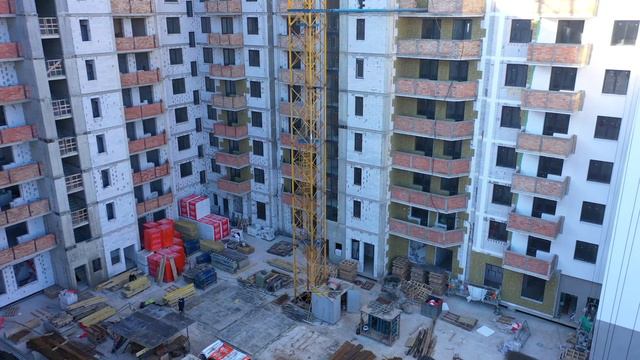 Аэрооблет ЖК Алексеевский январь 2022. Застройщик Строительная компания Материк г. Одесса