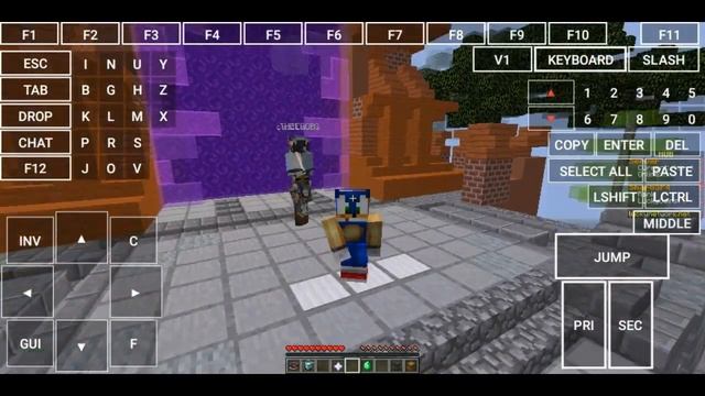 Full Pojavlauncher Keyboard V6 Minecraft Java Edition On Android!!!