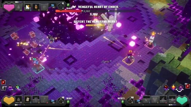 Minecraft Dungeons Vengeful Heart of Ender + Ending смотреть онлайн