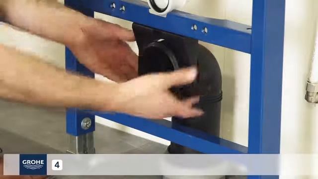 Как легко установить систему инсталляции GROHE для подвесного унитаза смотреть онлайн