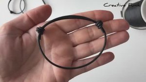Браслет Как сделать простой браслет со скользящим узлом