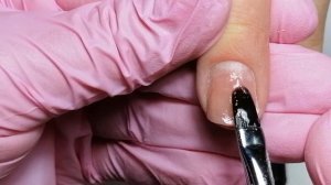 Как донарастить свободный край при маникюре.