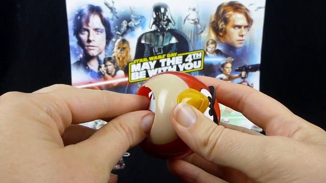 Toy Egg Surprises Star Wars Angry Birds - May the Fourth be with you!