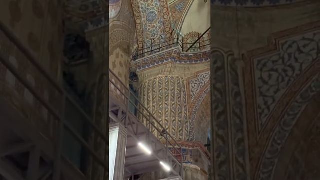 Голубая мечеть ( расписной купол внутри мечети) СТАМБУЛ