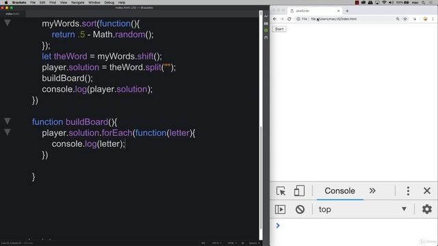 55 Modern JavaScript 30 004 Build the Game Area