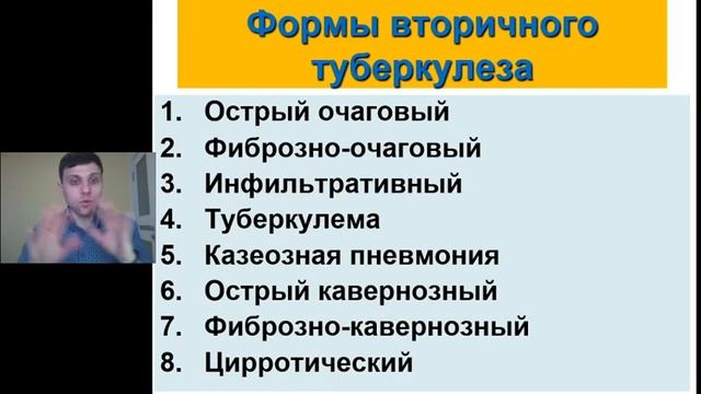 Занятие по теме: "Туберкулез. Сифилис." - ассистента Наволокина Н.А. СГМУ. смотреть онлайн