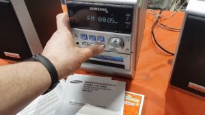Классный Музыкальный центр Samsung, Самсунг MM-ZJ5