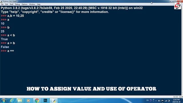 #10 Operators in Python Step by Step - Python Tutorial for Beginners