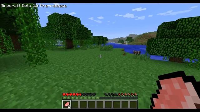 Minecraft 1.8 How to Sprint & Eat [Pre-release] смотреть онлайн