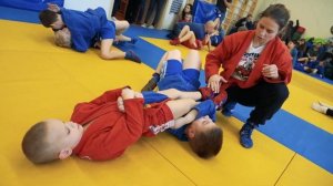 Мастер-класс от чемпионок по самбо и дзюдо