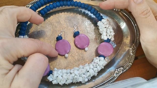 Переделка украшений: каменные сколы и мелкие бусины на пинах. 29.11.2022. СВЕТЛАНА Ш.