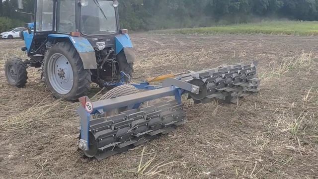 Каток для прикатывания почвы КЗК-6М-04 и 6М-06 смотреть онлайн