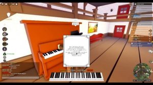 The Wild West (ROBLOX) play piano