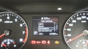 Kia Cerato 2019: How to Enable or disable Gear Position Pop-up